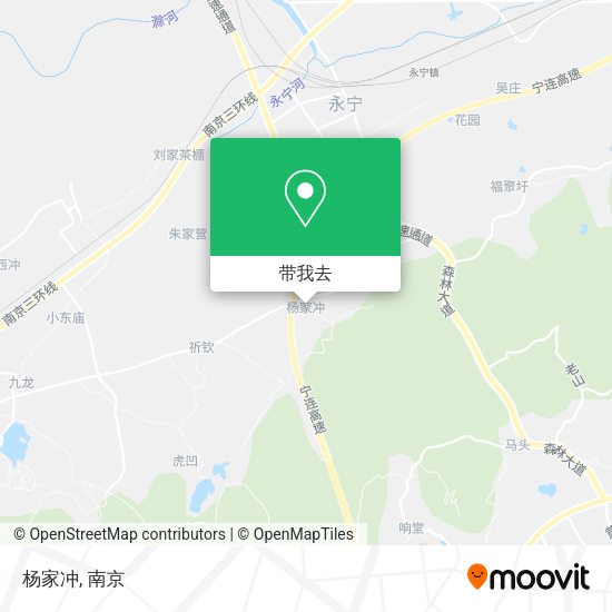 杨家冲地图
