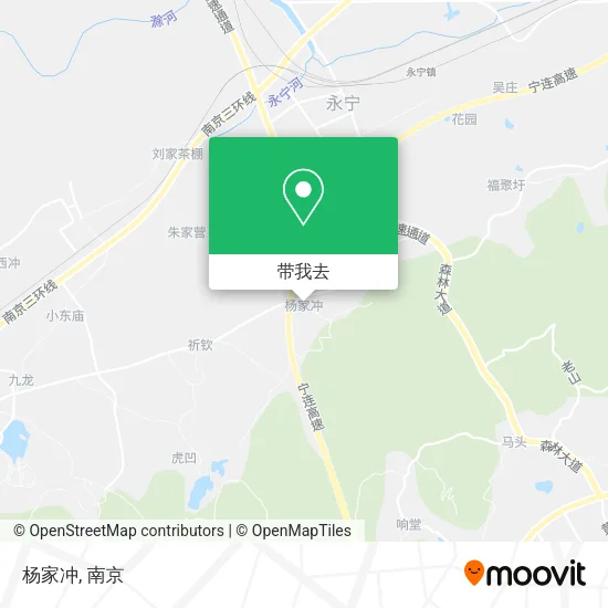 杨家冲地图