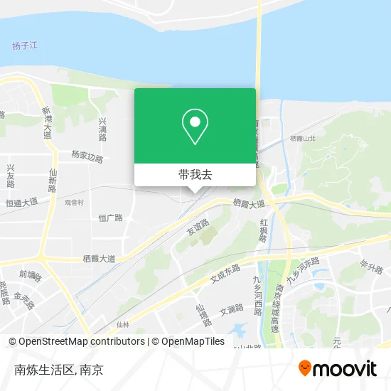 南炼生活区地图