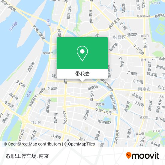 教职工停车场地图