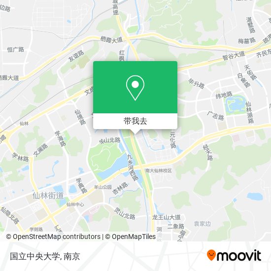 国立中央大学地图
