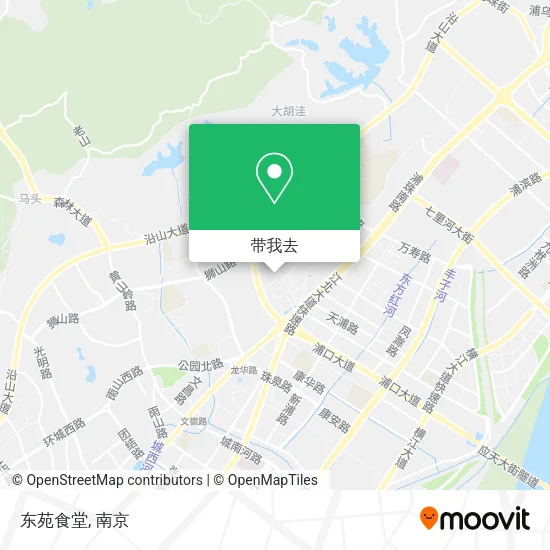 东苑食堂地图