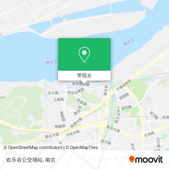 欢乐谷公交场站地图