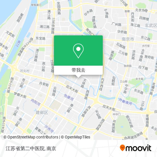 江苏省第二中医院地图