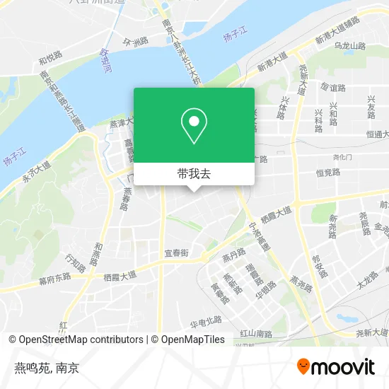 燕鸣苑地图