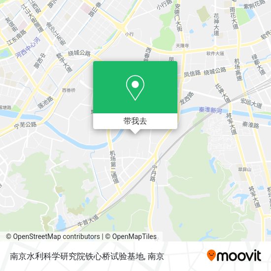 南京水利科学研究院铁心桥试验基地地图