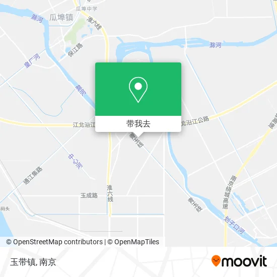 玉带镇地图