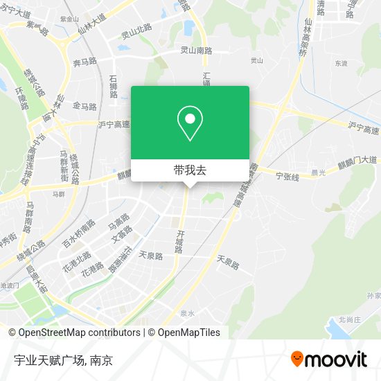 宇业天赋广场地图
