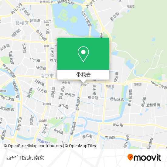 西华门饭店地图