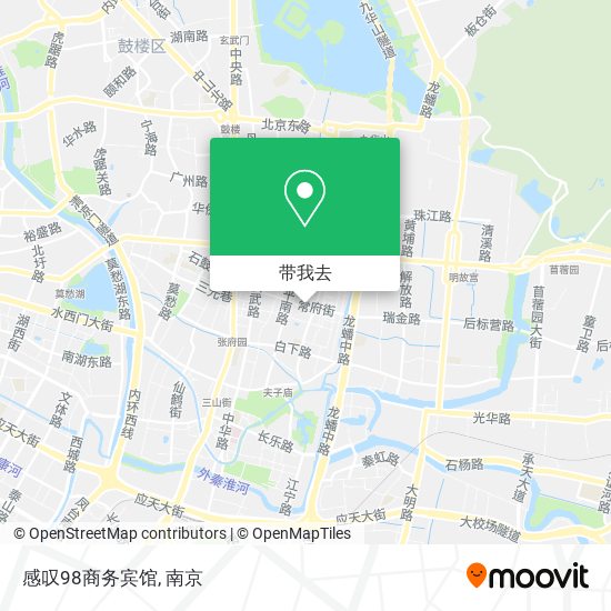 感叹98商务宾馆地图