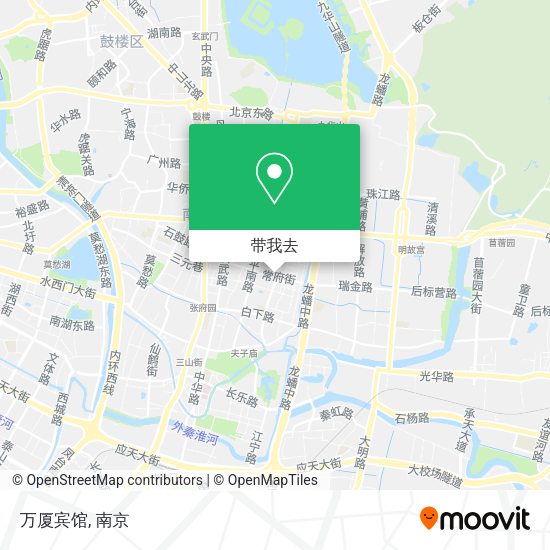 万厦宾馆地图