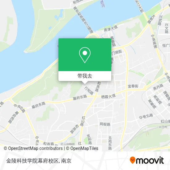 金陵科技学院幕府校区地图