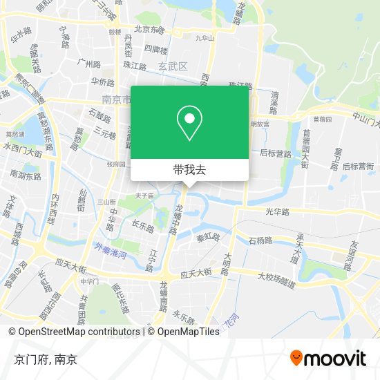 京门府地图