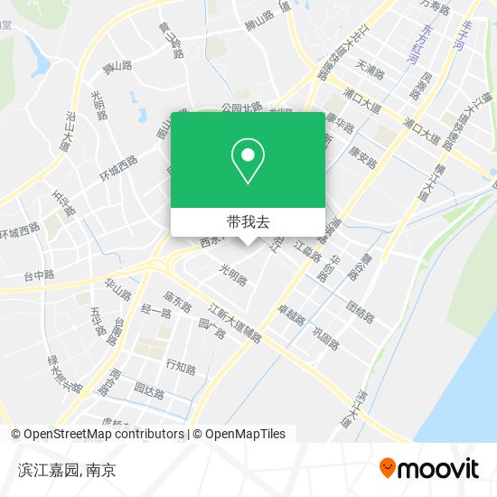 滨江嘉园地图