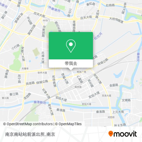 南京南站站前派出所地图