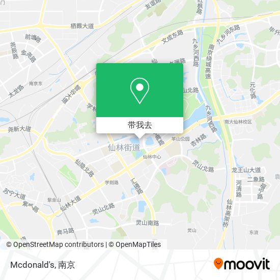 Mcdonald's地图