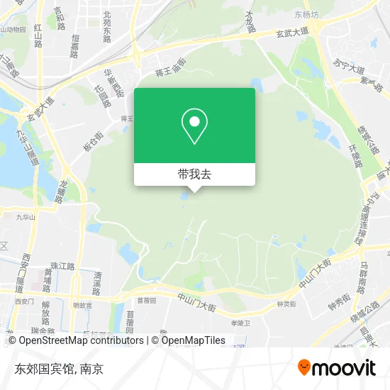 东郊国宾馆地图
