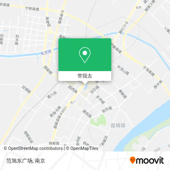 范旭东广场地图