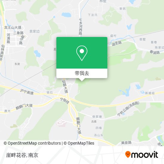 崖畔花谷地图