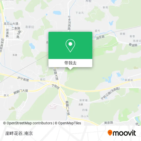崖畔花谷地图