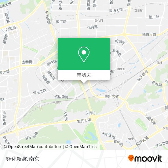 尧化新寓地图