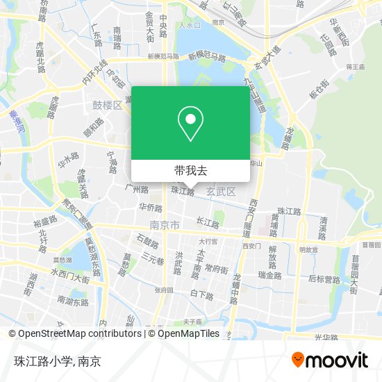 珠江路小学地图