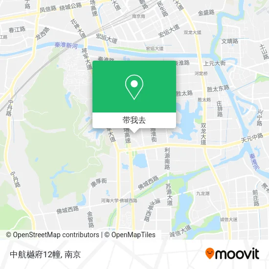 中航樾府12幢地图