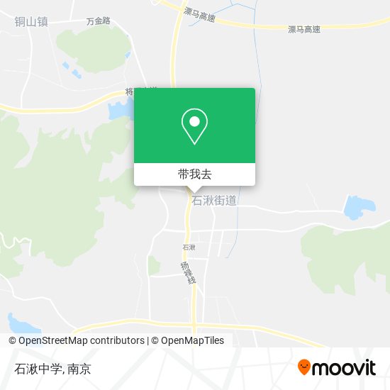 石湫中学地图