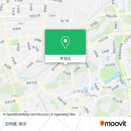 启明楼地图