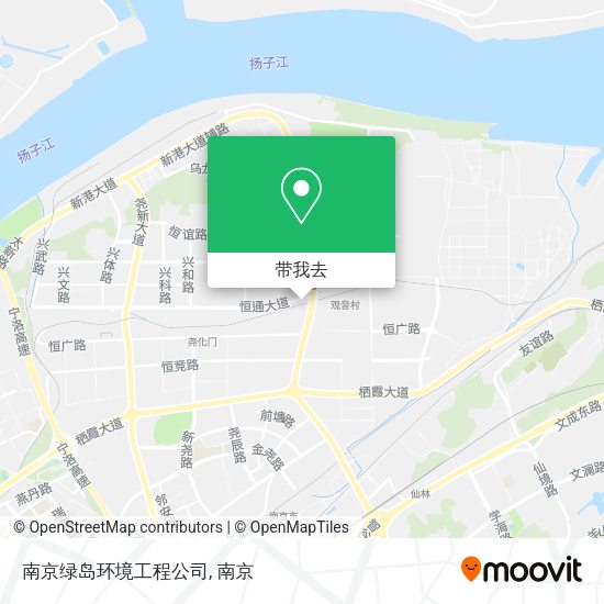 南京绿岛环境工程公司地图
