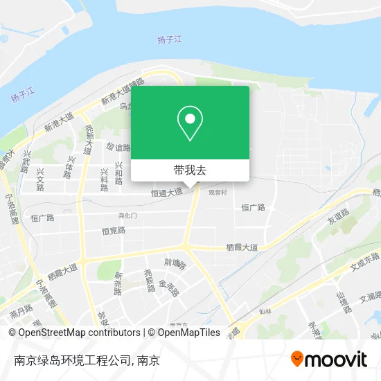 南京绿岛环境工程公司地图