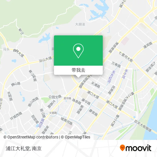 浦江大礼堂地图