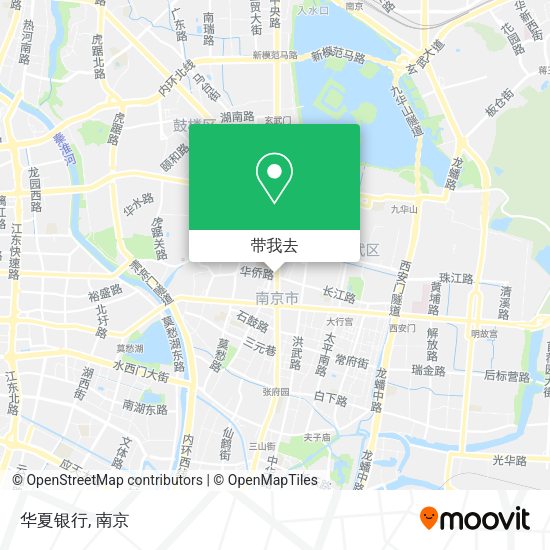 华夏银行地图