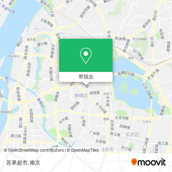 苏果超市地图