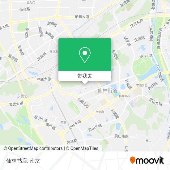 仙林书店地图