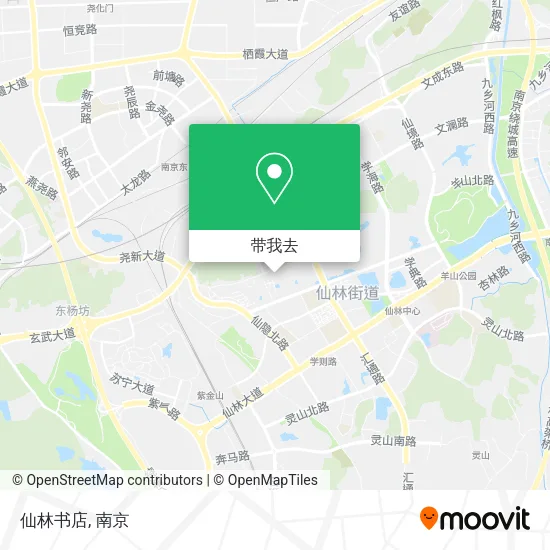 仙林书店地图
