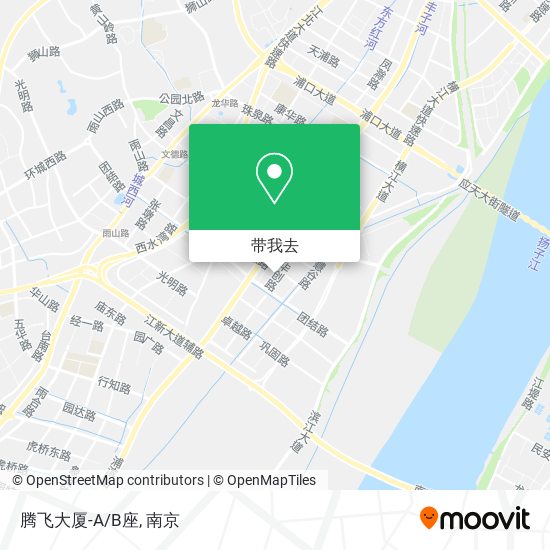 腾飞大厦-A/B座地图