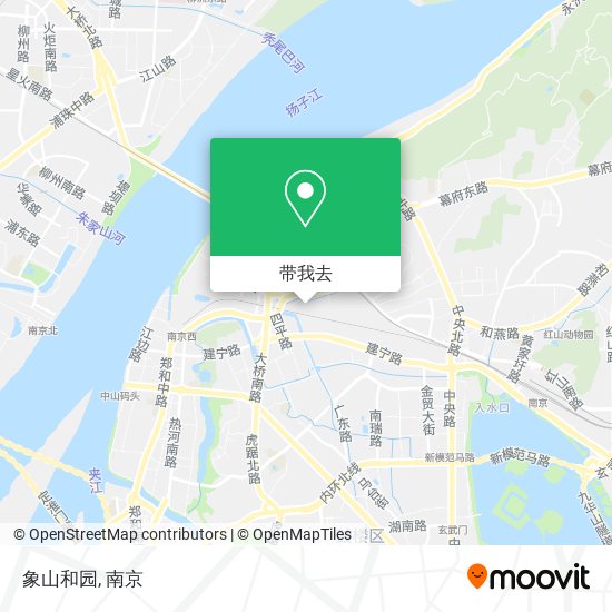 象山和园地图