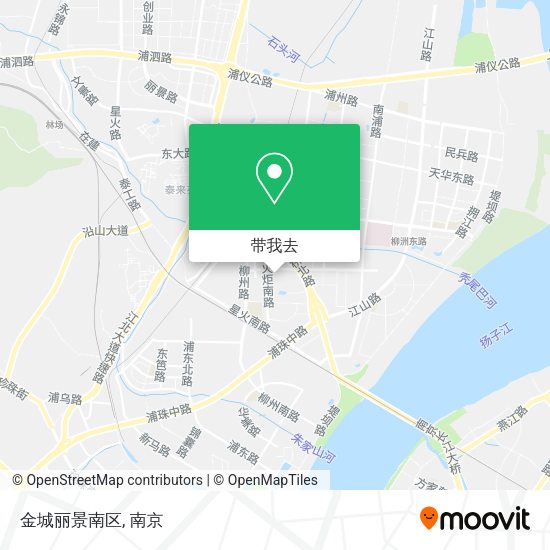 金城丽景南区地图