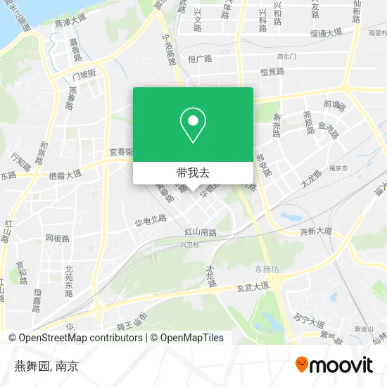 燕舞园地图