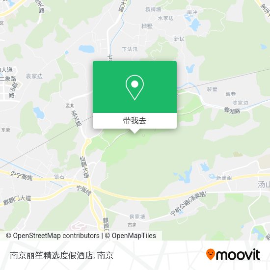 南京丽笙精选度假酒店地图