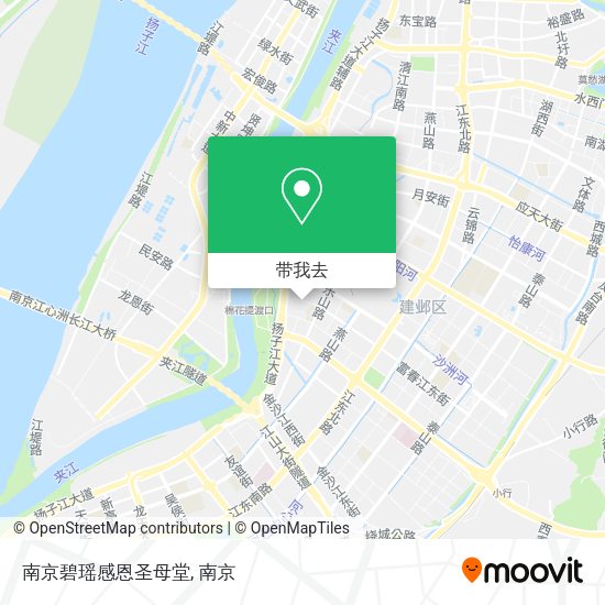 南京碧瑶感恩圣母堂地图