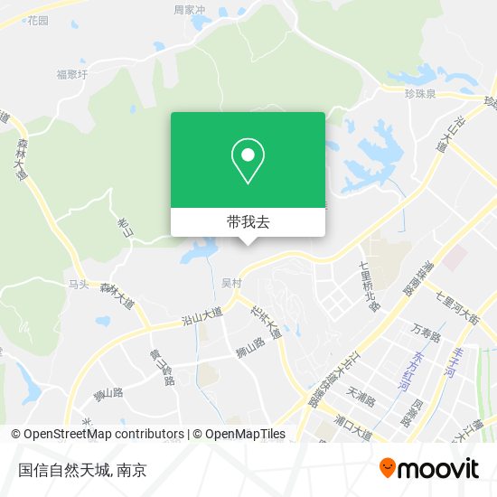 国信自然天城地图