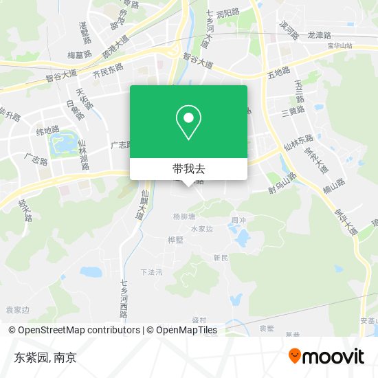 东紫园地图