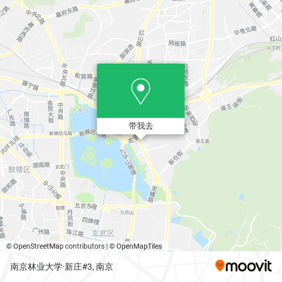 南京林业大学·新庄#3地图