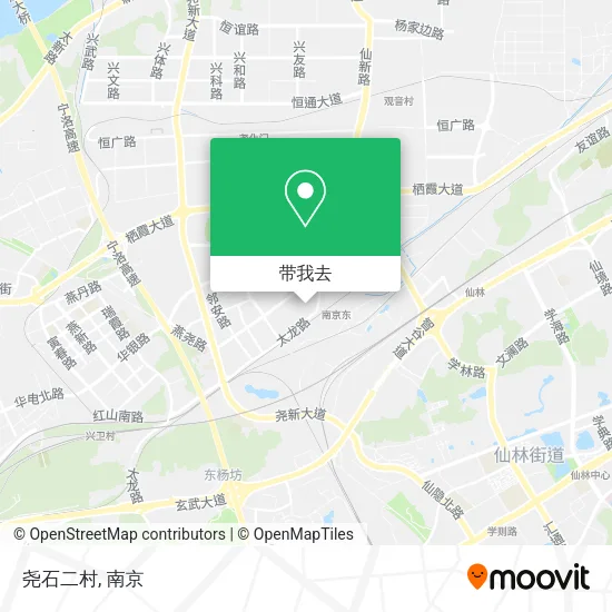 尧石二村地图