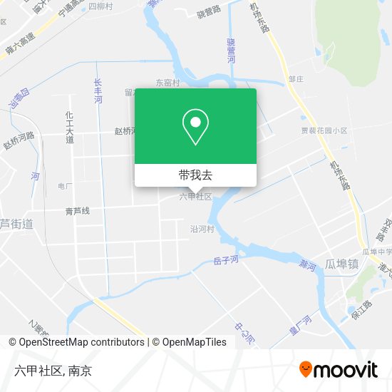 六甲社区地图