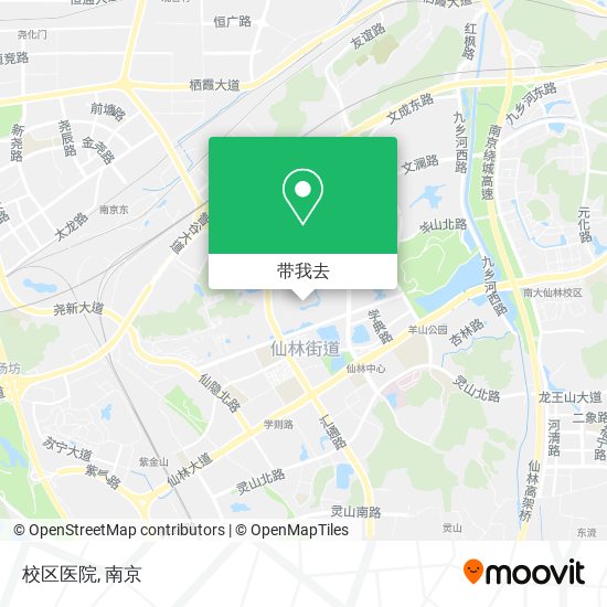 校区医院地图
