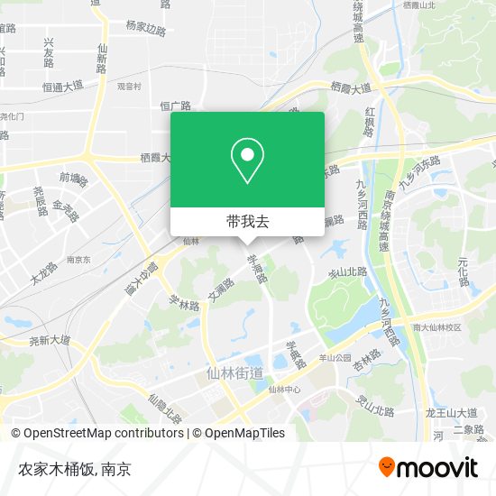 农家木桶饭地图