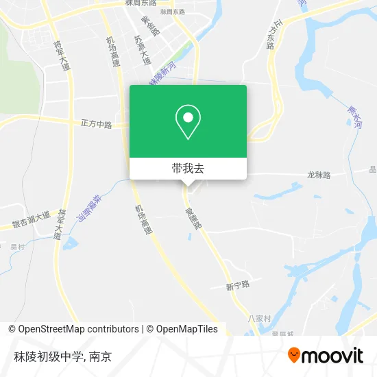 秣陵初级中学地图